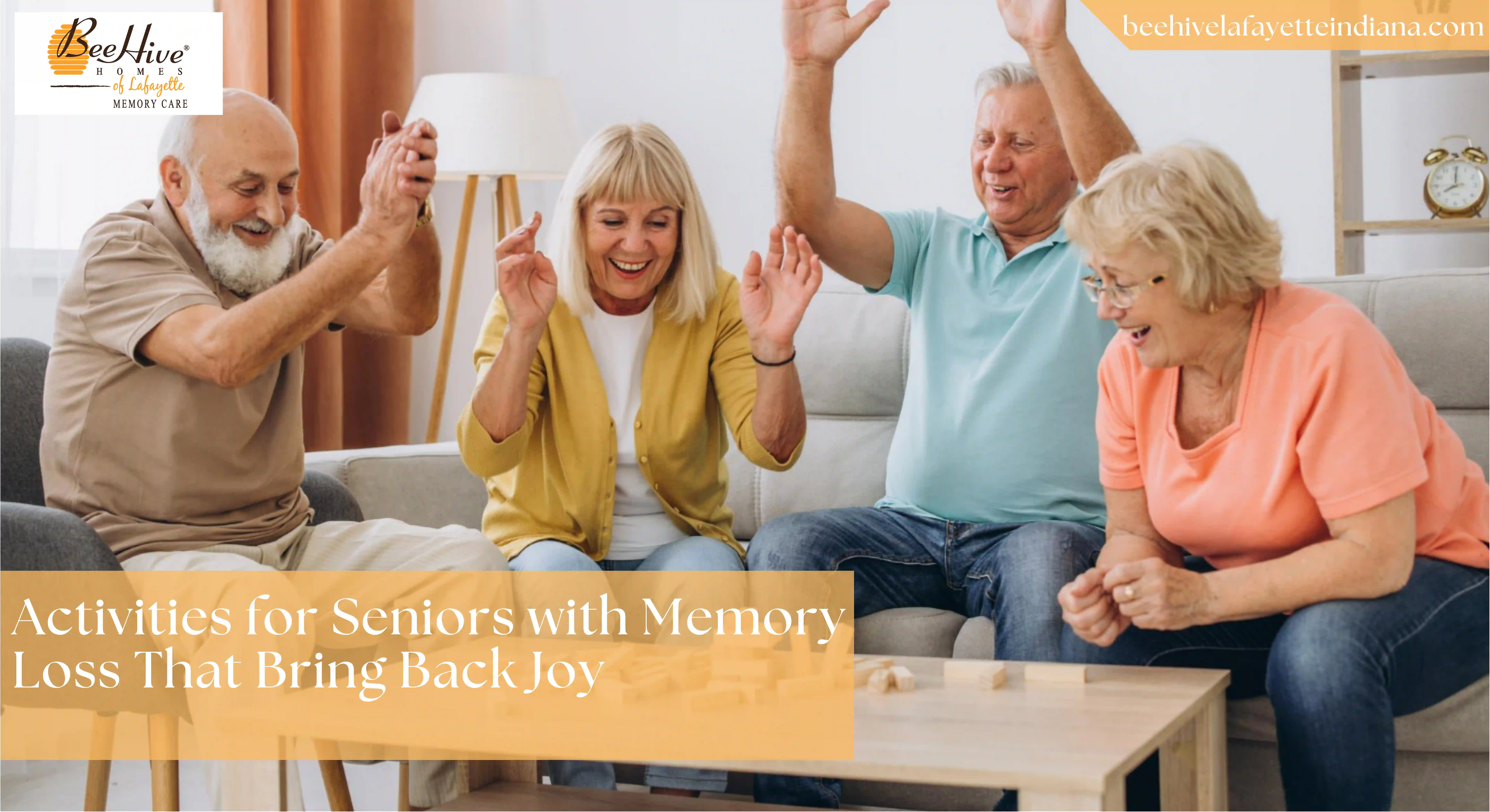 Activities for Seniors with Memory Loss That Bring Back Comfort and Joy
